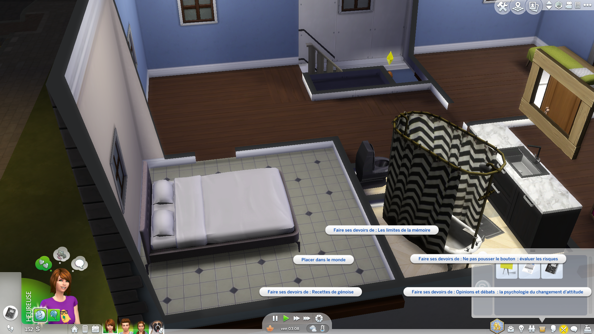 Sims 4 Fac, inscription, simestre, cours, notes et résidence universitaire, ce qu’il faut